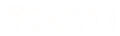 Veeva white logo
